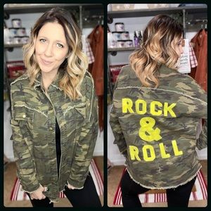 Camo Rock and Roll Jacket